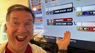 Indiana Football - College Football Playoff game at Notre Dame as a 10 seed! PERFECT! Love it!