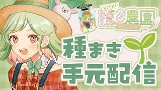 【#PR  】手元配信！育てたバジルをピザとカプレーゼにするんじゃウヒヒヒ【#万宮つくり ／#推し農園 】