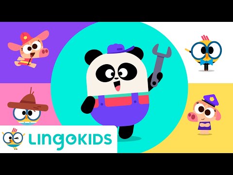 COMMUNITY HELPERS SONG 🧑‍⚕️🧑‍🚒🎶 | Songs for kids | Lingokids