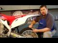 How To Video - Dirt Bike Chain Adjustment and Lubrication