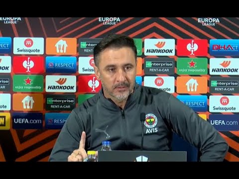 Fenerbahçe Teknik Direktörü Vitor Pereira Antwerp maçı sonrası açıklamalarda bulundu