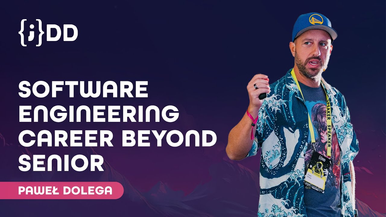 JDD 2024: Software Engineering career beyond elder  - Paweł Dolega