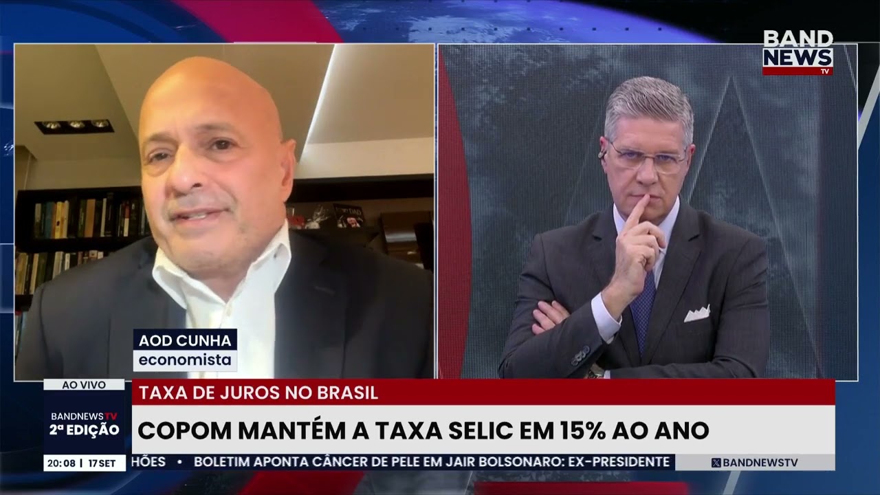 Copom mantém a taxa Selic em 15% ao ano | BandNews TV