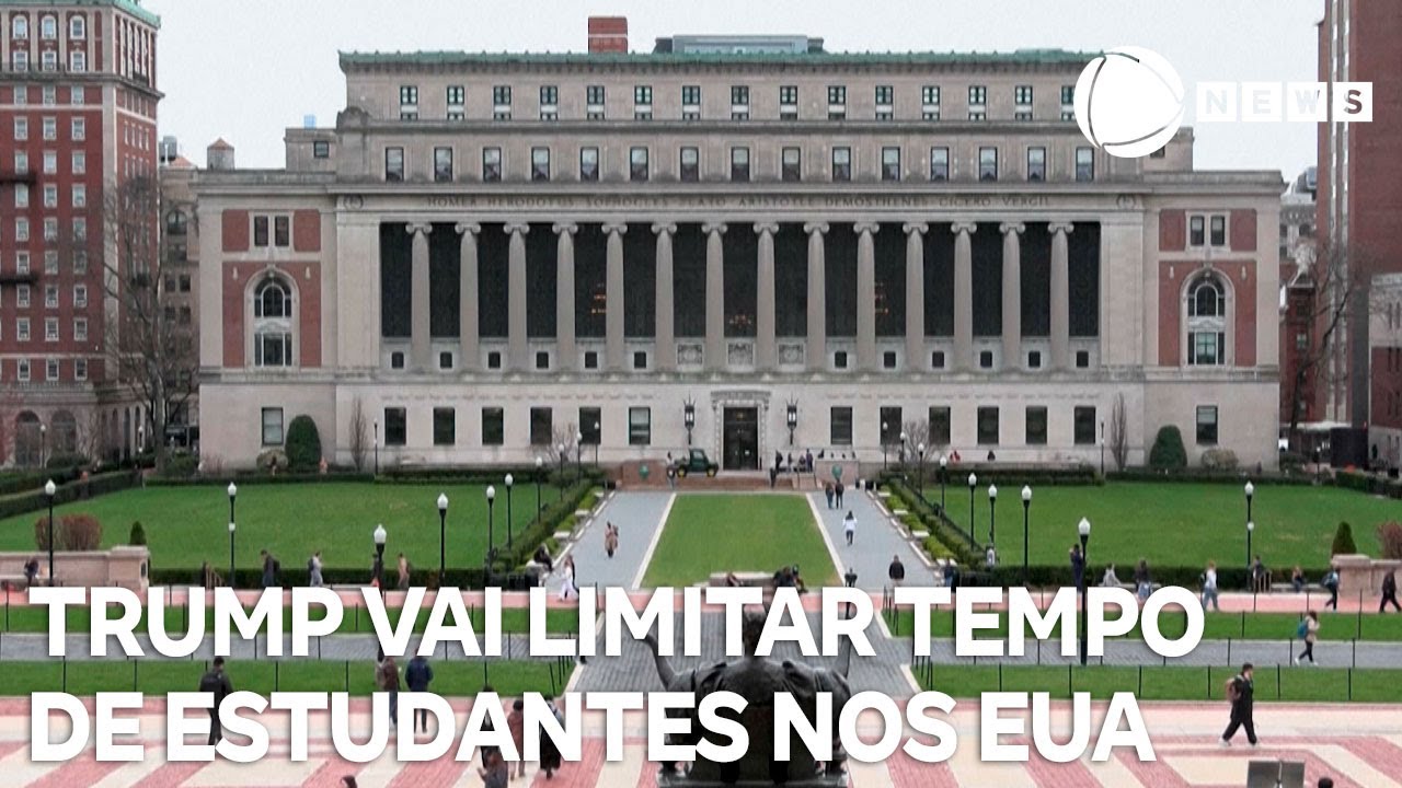 Trump vai limitar tempo de estudantes e jornalistas nos EUA