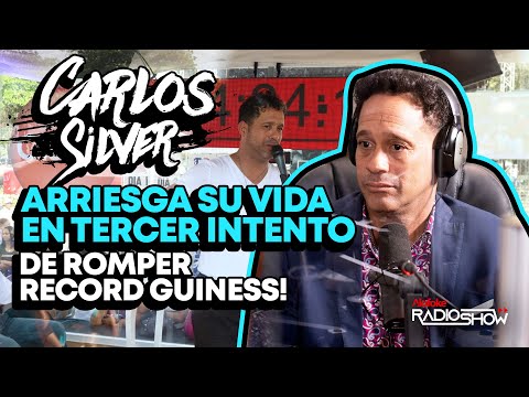 CARLOS SILVER: BUSCA TERCER INTENTO DE CANTAR POR 5 DIAS SIN DETENERSE PARA ROMPER RECORD GUINESS!!!