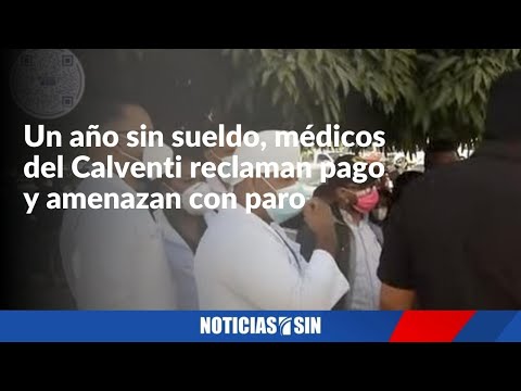 Médicos reclaman pago salario atrasados