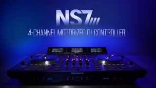 NUMARK NS7III 4-Deck Serato DJ Controller with 3-Screen Display in action - learn more