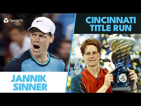 Jannik Sinner Best Shots In Cincinnati Title Run!