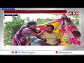 మంచం పట్టిన భర్తతో కలిసి భార్య నిరసన | Wife Protest Along With Husband For Justice | ABN Telugu  - 01:26 min - News - Video