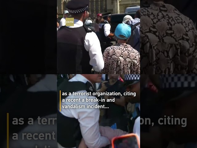 Over 70 arrested at UK protests in support of banned group Palestine Action