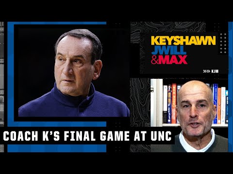 Jay Bilas previews Coach K's final game at the Dean Smith Center when UNC hosts Duke | KJM video clip