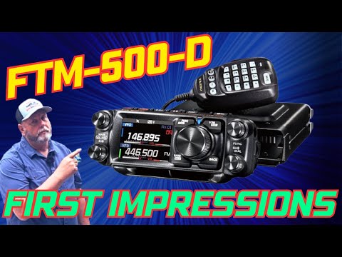 My initial look at the FTM 500D. This is a Awesome radio that you might like!