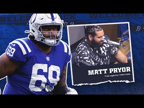 Matt Pryor on Colts O-Line Chemistry, Facing Yannick Ngakoue video clip