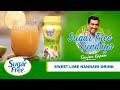 Sweet Lime Nannari Drink | Sugar Free Sundays | Sanjeev Kapoor Khazana