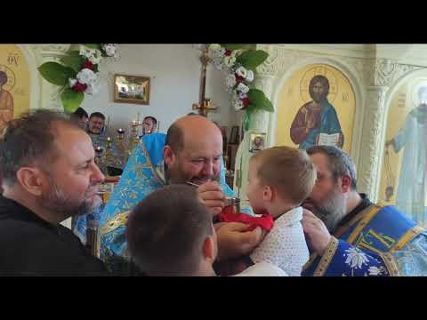 05.08.2025  🕊️Божественна літургія у храмі Почаївської ікони Божої Матері в СОГ Ветеран,с.Молодіжне.