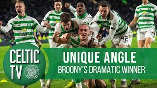 🎥 UNIQUE ANGLE: Celtic 2-1 Hamilton | BROONY’S 92ND MINUTE WINNER!