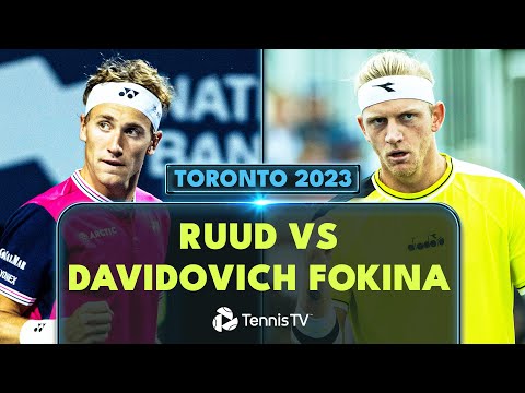 Casper Ruud vs Alejandro Davidovich Fokina Highlights | Toronto 2023