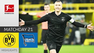 BVB is Unstoppable! | Borussia Dortmund — Hertha BSC 4-1 | Highlights | MD 21 – Bundesliga 2022/23