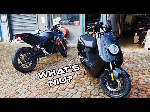 I rode a Niu N1 electric scooter :D