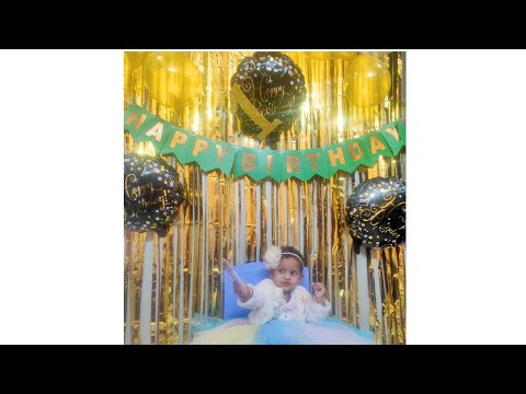 First Birthday Special | First Year Memories of Baby Rutvi