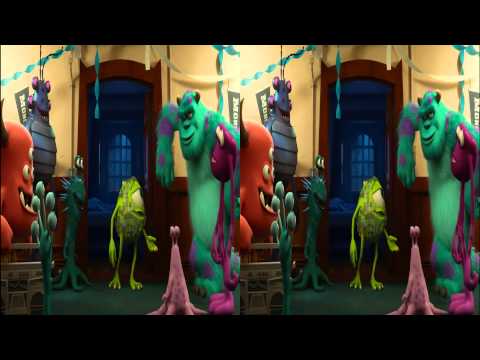 Monsters University 3D Trailer (ESP - MULTI Sub)