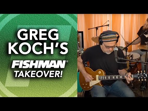 Greg Koch's Fishman Takeover! 5-28-2021 Live Music