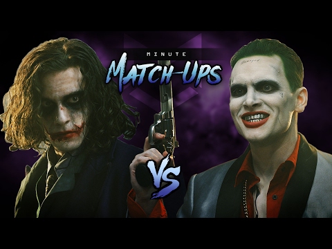 Joker VS The Joker |  Episode 5 | Minute Match-Ups (Dark Knight VS Suicide Squad)