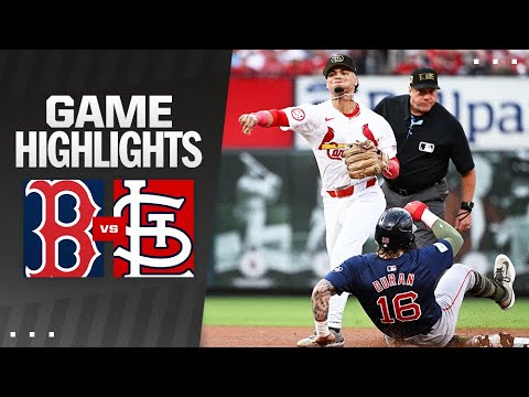 Red Sox vs. Cardinals Game Highlights (5/17/24) | MLB Highlights video clip