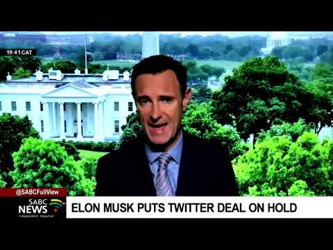 Elon Musk announces he is putting Twitter deal on pause