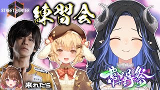 【 #スト6 】#常闇祭 前に練習会するぞ～✌【 蛇宵ティア ACQUA 因幡はねる 柚原いづみ / ななしいんく 】