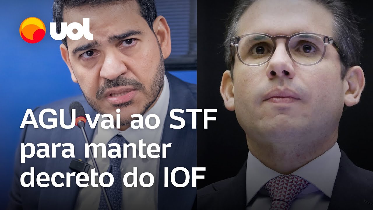 AGU vai ao STF para manter decreto do IOF Decreto não poderia ser suspenso pelo Congresso
