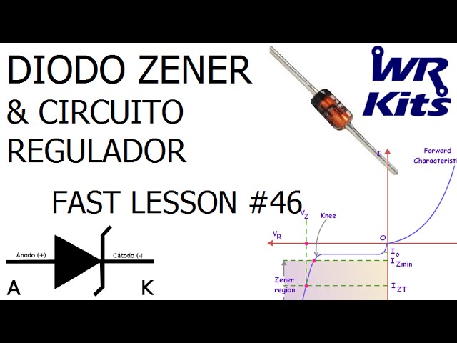 DIODO ZENER E CIRCUITO REGULADOR | Fast Lesson #46