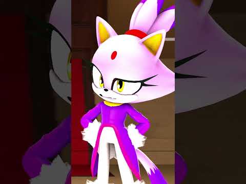 Sally and Blaze Swap Places  #sonic #sonicthehedgehog #animation #sallyacorn #blazethecat