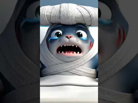 Cat beat the shark 😱😱 | #shorts #cat #funny #viral #trending #ai #short