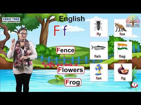 Pre School Learning For Kids | Vedic Tree Kids Learning App | Nursery | English