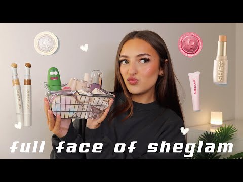 full face of NEW-IN SHEGLAM ⭐︎ ad
