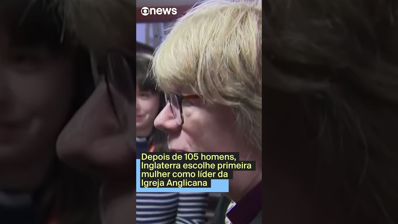 Depois de 105 homens Inglaterra escolhe primeira mulher como líder da Igreja Anglicana