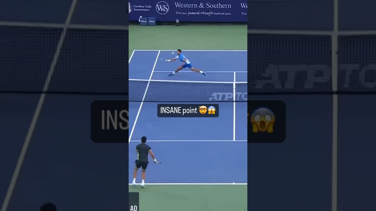 This Tennis Highlight is CRAZY!😱 #tennis #shorts