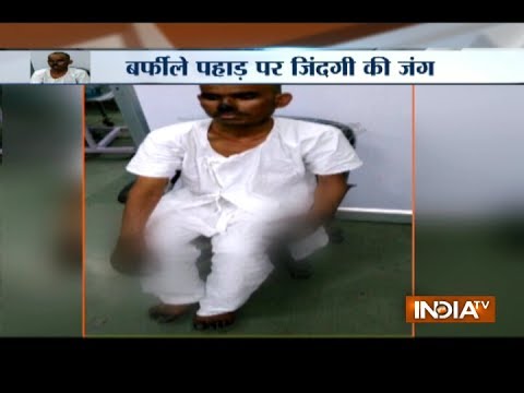 ITBP jawan survives after 60 hrs. under ice ITBP jawan survives after 60 hrs. under ice