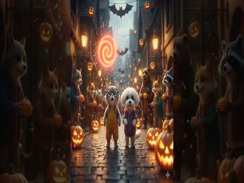 Into the Halloween Dimension #aipets #animation #halloween