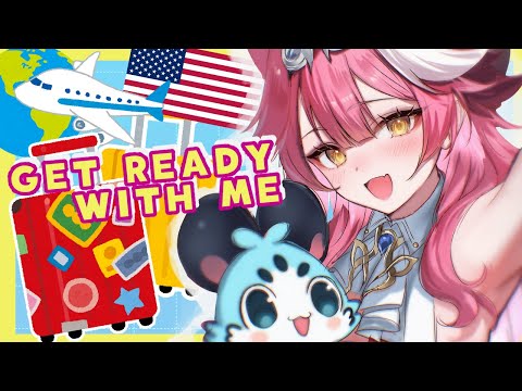 【GRWM✈️】Time to pack my bags… America here I come! HELP ME!!!🧳