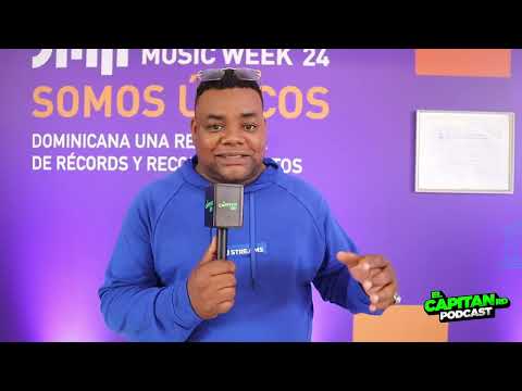 Andres Peguero de Dominican Stream y TuStreams en el Dominicana Music Week 2024