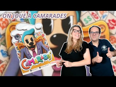 { Règles Et Partie } ON JOUE À CAMARADES | Jeu De Société | Le Passe temps