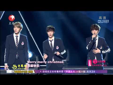 【2014东方卫视跨年晚会】EXO M《初雪》