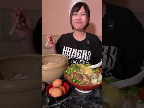 【大食い】まさかまさかのまさかさん完食！？【うどん居酒屋 まさか】#mukbang #short #asmr #ความตะกละ #먹방