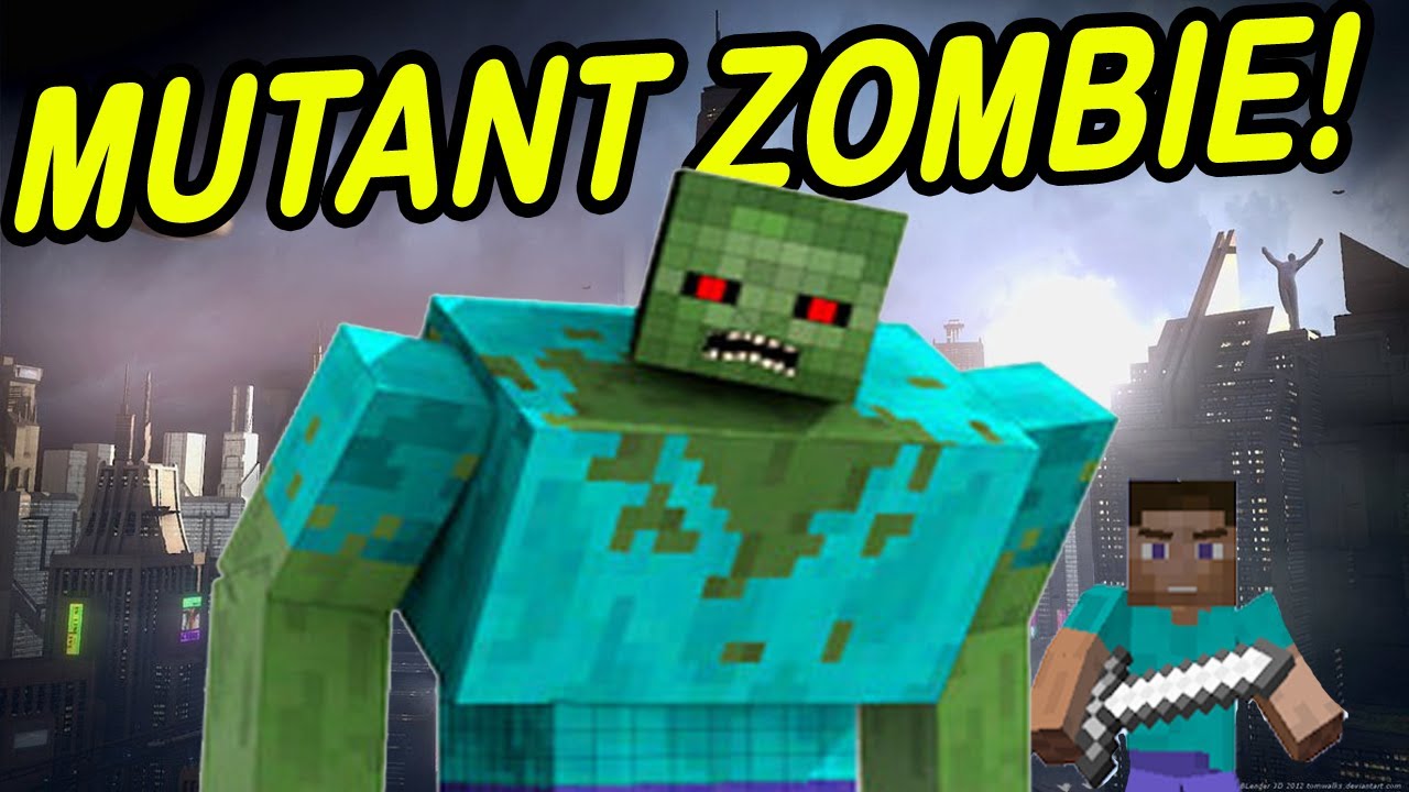 minecraft mutant zombie toy