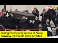 115 People Detained | During Funeral Service of Alexei Navalny | NewsX