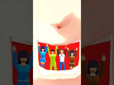 keluarga yuta terjebak 🤯🥵 🔥#sakuraschoolsimulator #horror #animation