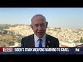 New fallout after Biden threatens to withhold some weapons from Israel  - 01:37 min - News - Video