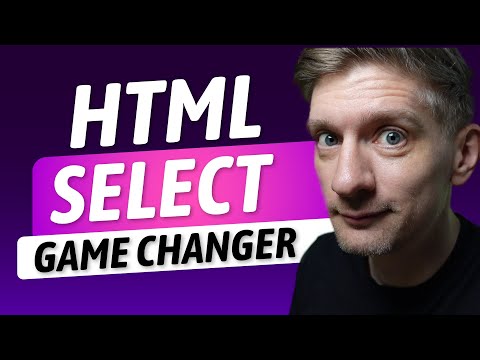 NEUES HTML SELECT | Es verändert sich für immer